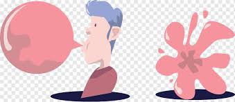 How to blow bubble gum. Blowing Bubbles Png Images Pngwing