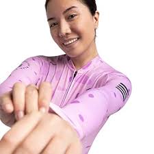 SIROKO Long Sleeve Jersey Cycling M2 Annie Lavender Women : Amazon.co.uk:  Fashion