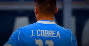 Joaquín correa celebrando un gol de la lazio ©maxppp. Arsenal Make Opening Bid For Lazio Forward Joaquin Correa