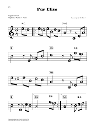 Beginner notes piano sheet music. Fur Elise Easy Piano Sheet Music Clarinet Sheet Music Piano Songs Sheet Music Easy Piano