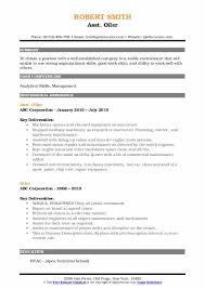 Seeking a position in a customer service industry which will require to utilize skills, abilities, and experience to ensure the. Oiler Resume Samples Qwikresume