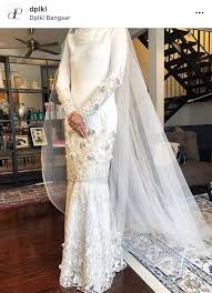 Beautiful Long Wedding Dress By Davis Paul Lister Dplkl Muslimah Wedding Dress Nikah Dress Wedding Dress Outfit