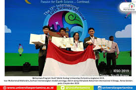 Check spelling or type a new query. Universitas Pertamina On Twitter Selamat Untuk Ivan Muhammad Mahendra Program Studi Teknik Geologi 2019 Yang Telah Berhasil Meraih Medali Perak Pada Olimpiade Ilmu Kebumian Internasional Yang Dilaksanakan Di Daegu Korea Selatan 2