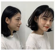 These Are The Hottest Korean Bangs In 2019 Short Hair Korean Bangs Round Faces Short Short Hair Styles For Round Faces Asian Short Hair Shot Hair Styles
