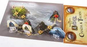 They will reach safe harbor only if they stick together. Die Legenden Von Andor Chada Thorn Spielkritik Rezension Brettspielblog Ch