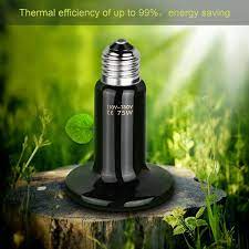 Lock bulbs in place to prevent vibration from shaking them loose. 110v 130v Infrared Ceramic Socket Natural Glow Heater Reptile Heat Light Walmart Canada