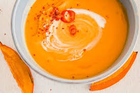 Recette De Soupe De Potiron Au Thermomix Recette Recette Soupe Potiron Soupe De Potiron Food Network