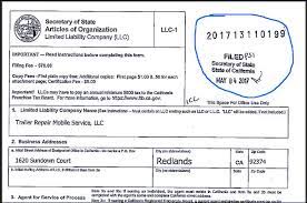 Click here to learn more about how to dissolve your company. How To File Articles Of Organization For California Llc