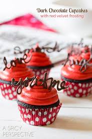 Ice has wonderful effects on the skin. Chocolate Cupcake Recipe With Red Velvet Frosting