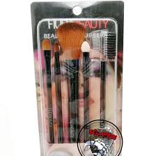 طقم فرش هدي بيوتى 5 قطع Scorpion Shop Powder Brush Beauty Coffee Maker