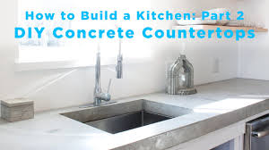 The home of your dreams is just an overstock order away! Diy Concrete Countertops Part 2 Of The Total Diy Kitchen Series Youtube