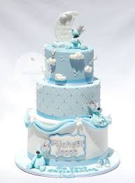 Pin By May Youssef On Beautiful Cakes And Cupcakes Christening Cake Boy Baby Cake Baby Shower Cakes For Boys