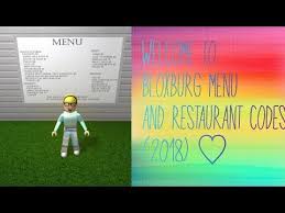 Roblox welcome to bloxburg cafe menu s signs and funny posters. Bloxburg Codes For Cafe 06 2021