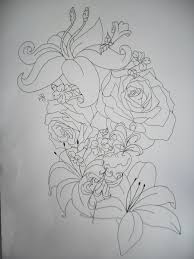 60e80a286af4a842caa1f14650897cdf Jpg 736 981 Flower Outline Tattoo Flower Tattoo Drawings Flower Outline