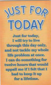 I may not follow it exactly, but i will have it. Aa Just For Today Wallet Card Prayer Cards Online