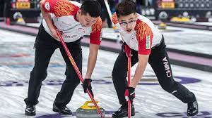 Curling is an international olympic sport in which 42lb granite stones are slid along an icy surface to come to rest atop a painted target. Chinese Men S Curling Granted Extra Place For 2021 World Championships Cgtn