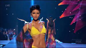 H'hen niê catwalk siêu đỉnh!! Hd Full Performance H Hen Nie Miss Universe 2018 Youtube