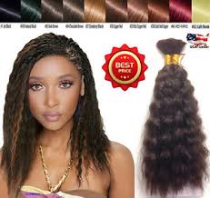 Beautiful micro braid hair, styles and variations for inspiration. Wet N Wavy Bulk Hair Human Hair With Fiber Blend Micro Braiding 2 Packs 18 Inch Ebay