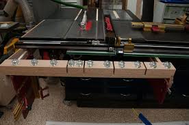 Sawstop And Router Cabinet Infeed Table Outfeed Table Project Wood Shop Projects Projects Cabinet