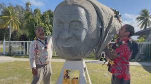Bora Bora : une sculpture de Paul-Émile Victor inaugurée à l'aéroport