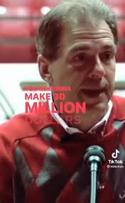 I talked to Coach Saban last night. He may be the best or one of the best  at what we do. Two examples come to mind: him hugging a struggling kicker  during