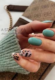 Color nails zu günstigen preisen. Cute Spring Nails That Will Never Go Out Of Style Green And Leopard Nails