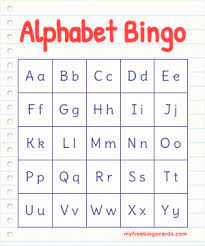 The random letter generator is a free online tool that allows you to generate random letters. Alphabet Bingo