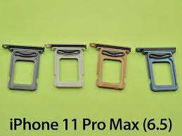 Make sure its active, you can test the sim card using another phone.also make sure its seated properly, you can do this by removing it and reinserting. Iphone 11 Pro Max 6 5 Replacement Sim Card Tray