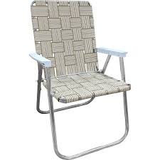 Tan Stripe Classic Lawn Chair In 2020 Lawn Chairs Classic Chair Picnic Chairs