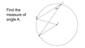 In the diagram at the right, ∠aed is an angle formed by two intersecting chords in the circle. Geometry Math Mistakes