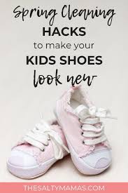 More Than Washing Shoes The Best Tricks To Make Old Shoes New Again The Salty Mamas In 2020 How To Wash Shoes Old Shoes Spring Cleaning Hacks