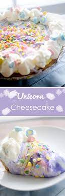 Unicorn Cheesecake Unicorn Recipe Diaries Cake Recipes For Kids Desserts Cheesecake Recipes Unicorn Desserts