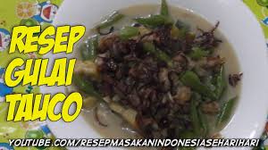 Goreng bawang merah dan bawang putih secara terpisah. Resep Gulai Tauco Padang Ala Resep Masakan Indonesia Sehari Hari Youtube