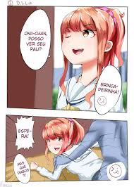 Vou Comer Você de Quatro Irmã - Incesto Hentai