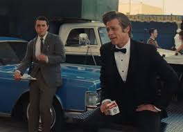 Scenes of dicaprio dancing and pitt squaring off against mike moh's bruce lee are absolutely hilarious. Watch The First Trailer For Once Upon A Time In Hollywood Has Landed