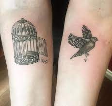 Set Free Tattoos Matching Couple Tattoos Couple Tattoos