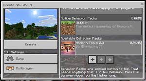 It is developed by mojang ab and xbox game studios and contains features that make minecraft easy to use in a classroom setting. How To Install Texture Behavior Packs Onto Minecraft Pe And Windows 10 4 Steps Instructables