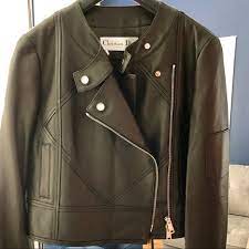 Christian Dior Leather Jacket In 2021 Clothes Design Beautiful Jacket Leather Jacket