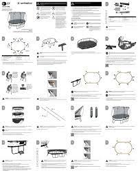 This is an important step that is sometimes. Disassembly Assembly Springfree Trampoline Manualzz