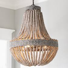 Ideal for a foyer, a small dining room or bedroom, or hang a couple above a kitchen island. Aged Wood Beaded Semi Flush Ceiling Light Shades Of Light