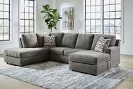 Serenity" Chaise Sectional — Mueblería More 4 Less Furniture