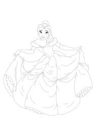 These princess coloring pages feature fun images that will delight your child. Disney Princess Belle Coloring Pages 2 Free Coloring Sheets 2020