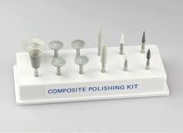 The kit contains all instruments for contouring, finishing and polishing all types of composite restorations: Composite Polishing Kit Shofu
