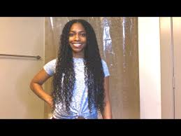 Exactly what constitutes long hair can change from culture to culture, or even within cultures. Curly To Straight Wrapping Tailbone Length Hair What Is My Race Litetube