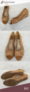 Dressbarn Ruth Peep Toe Cork Wedges Dress Barn Shoes Cork Wedges Peep Toe