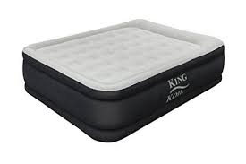 King Koil Queen Size Luxury Raised Air Mattress Best Inflatable Airbed With Built In Pump Elevated Raised Air Mattress Air Mattress Mattress Queen Mattress