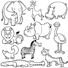 Print Wild Animals Coloring Pages In 2020 Animal Coloring Pages Zoo Animal Coloring Pages Wild Animals Drawing
