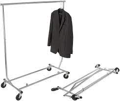 Double rail salesman's rack $187.50. Amazon Com True Commercial Collapsible Clothing Salesman Rolling Garment Display Rack Home Kitchen