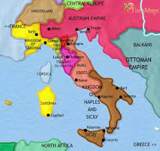 The capital of the roman province of raetia is unknown. Map Of Italy At 1837ad Timemaps