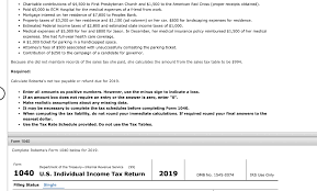 Note This Problem Is For The 2019 Tax Year Rober Chegg Com